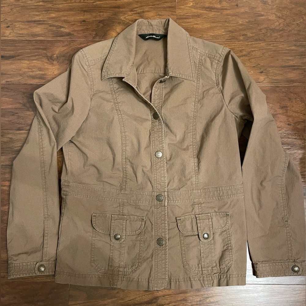Eddie Bauer Size 8 Khaki Jacket